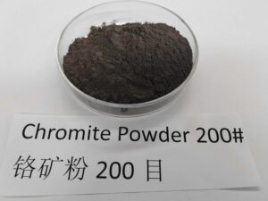 Recubrimientos para envases de vidrio de malla 200 Tintes de cromo Polvo de cromita de 75 micras  -1-